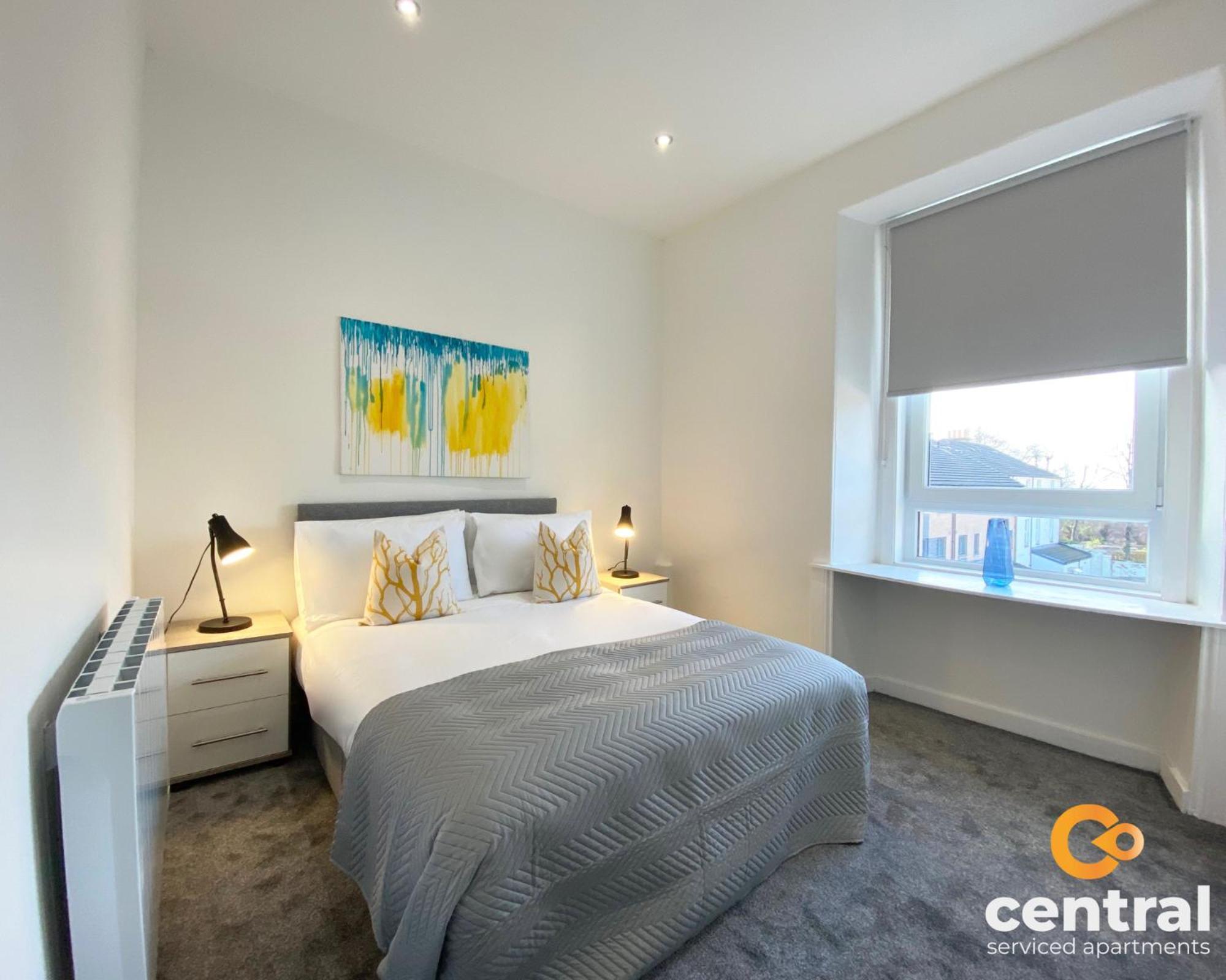 Central Serviced Apartments - Cosy 1 Bedroom - Modern - Close To Transport Links - Quiet Neighbourhood - Fast Wifi - Fully Equipped - Smart Tvs In All Rooms - Monthly Stays Welcome - Free Street Parking - Ideal Relocation To Dundee Accommodation מראה חיצוני תמונה