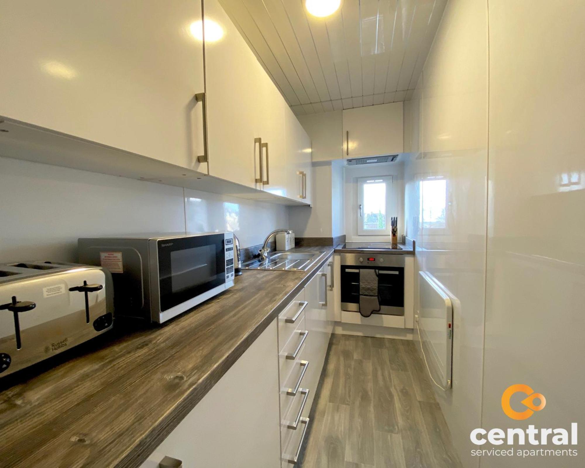 Central Serviced Apartments - Cosy 1 Bedroom - Modern - Close To Transport Links - Quiet Neighbourhood - Fast Wifi - Fully Equipped - Smart Tvs In All Rooms - Monthly Stays Welcome - Free Street Parking - Ideal Relocation To Dundee Accommodation מראה חיצוני תמונה