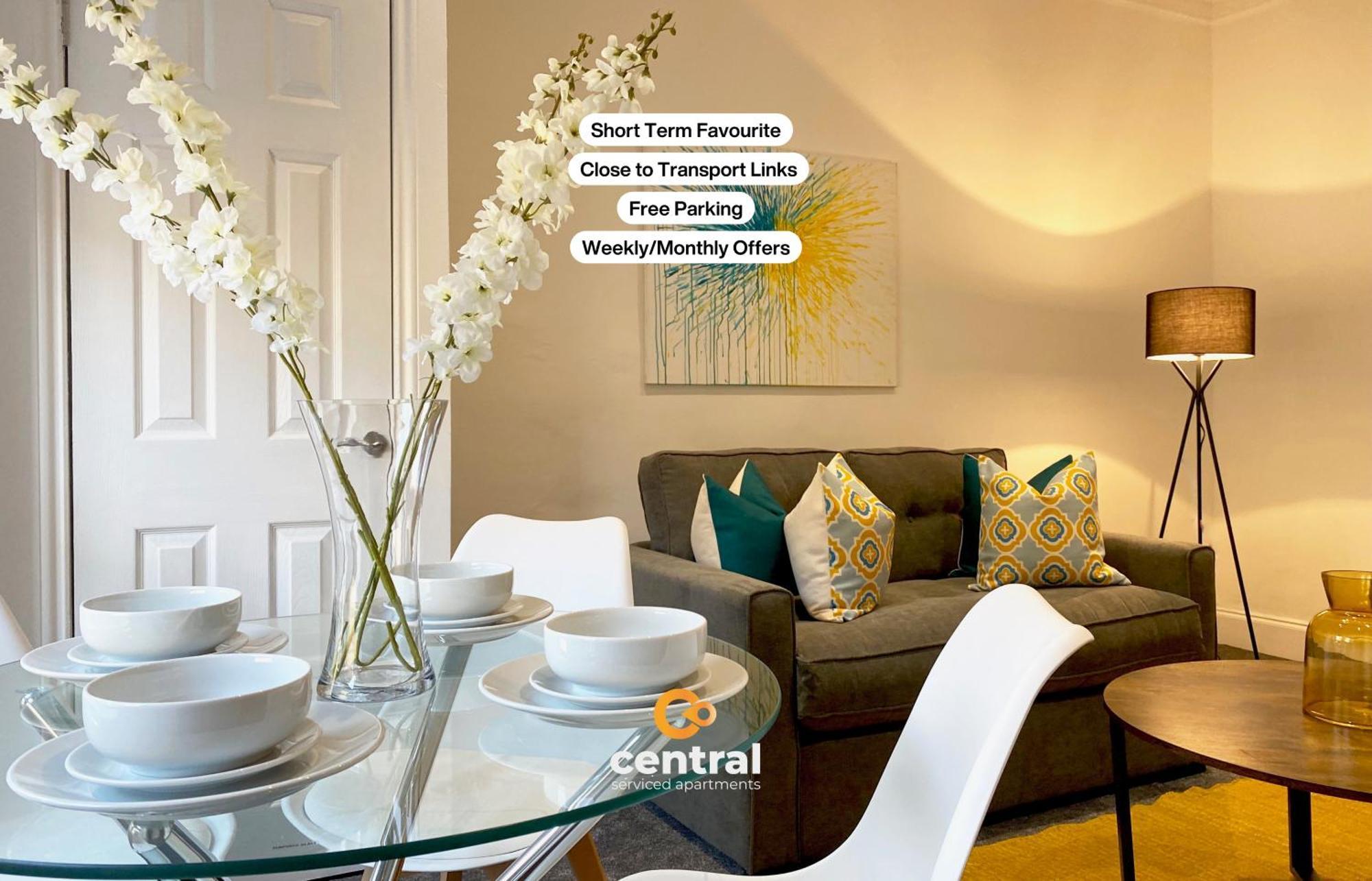 Central Serviced Apartments - Cosy 1 Bedroom - Modern - Close To Transport Links - Quiet Neighbourhood - Fast Wifi - Fully Equipped - Smart Tvs In All Rooms - Monthly Stays Welcome - Free Street Parking - Ideal Relocation To Dundee Accommodation מראה חיצוני תמונה